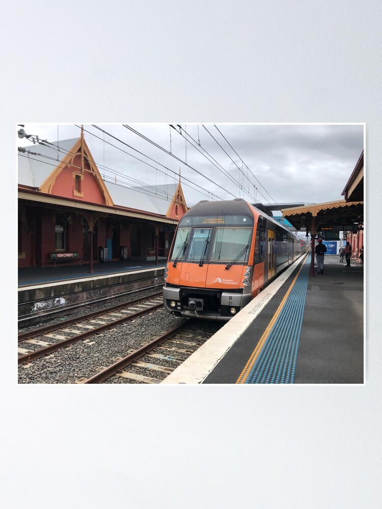 Poster « Sydney Trains B Set Waratah à La Gare De Sydenham », Par ...