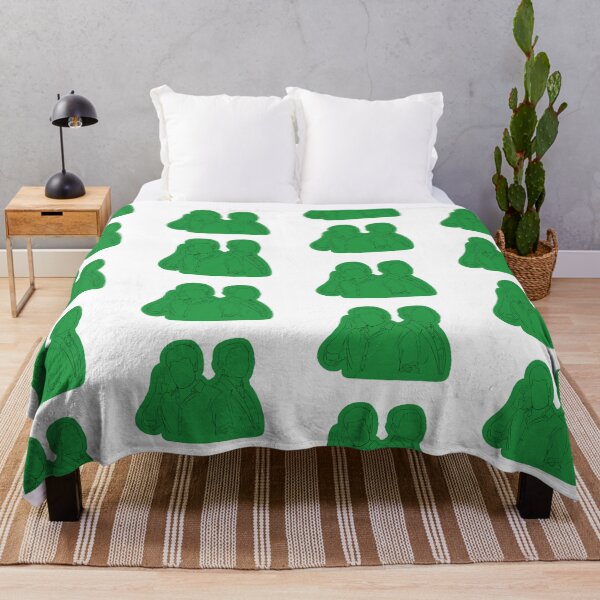Item preview, Shawn and Gus Outline on Green designed and sold by artsyANTcreatns.
