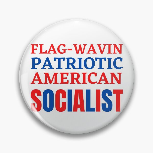 Item preview, Flag Wavin Patriotic American Socialist designed and sold by kwbord.