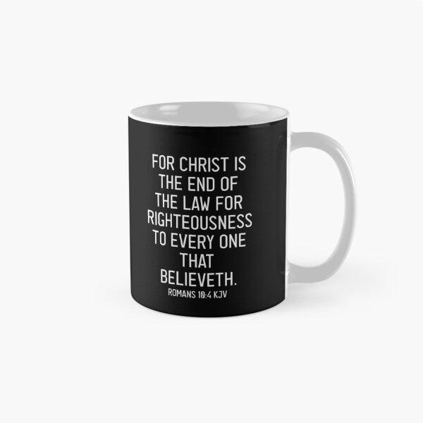 Item preview, Romans 10:4 KJV designed and sold by Logosdesignshop.