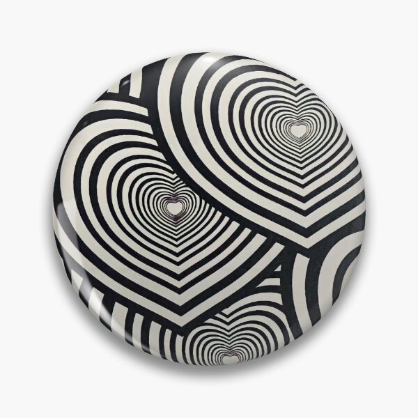 Item preview, Patterned Black and White Hearts designed and sold by THECYBERY2K.