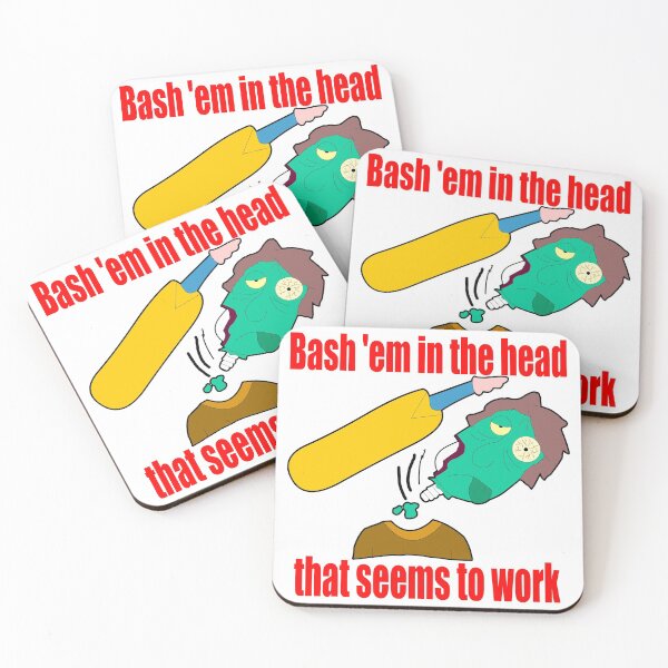 Item preview, Bash 'em in the head designed and sold by beerman70.