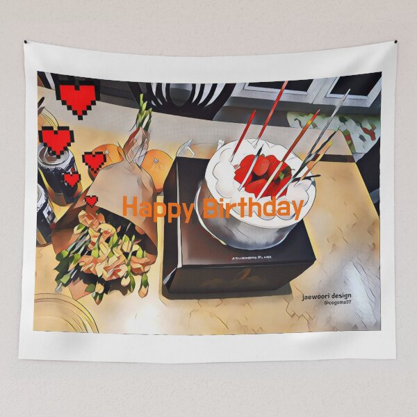 Item preview, happybirthday designed and sold by JAEWOORI.
