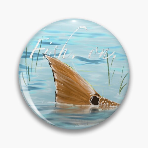 Item preview, Redfish in blue water designed and sold by N2THEBLUE.