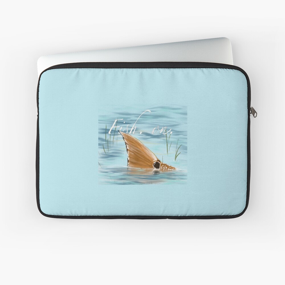 Redfish in blue water iPhone Case