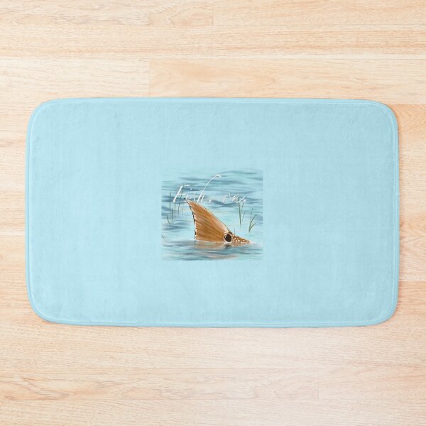 Item preview, Redfish in blue water designed and sold by N2THEBLUE.