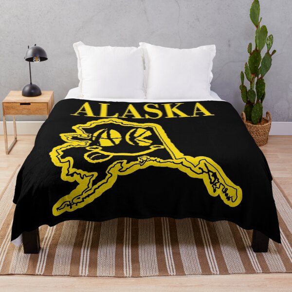 Item preview, Alaska Grunge Smiling Face Yellow designed and sold by pelagio.