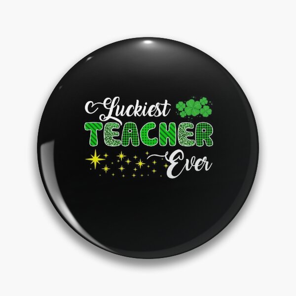 Item preview, Luckiest Teacher Ever T-Shirt St Patrick Day Gift Shirt designed and sold by Skechers7654.
