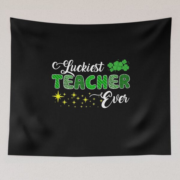 Item preview, Luckiest Teacher Ever T-Shirt St Patrick Day Gift Shirt designed and sold by Skechers7654.