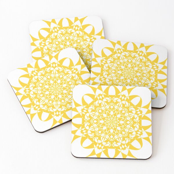 Artikelvorschau, Pointed Busy Checker Mandi Gelb entworfen und verkauft von patternedprints.