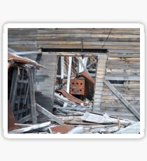 Abandoned Independence Mine Structure (Wasilla, Alaska) Sticker