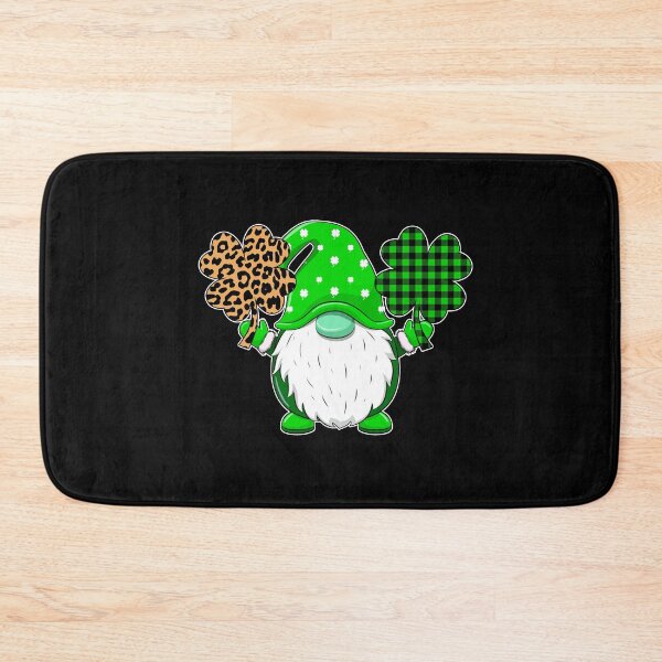 Item preview, Green Irish Gnomes Shamrock Clover  designed and sold by Realme9876.