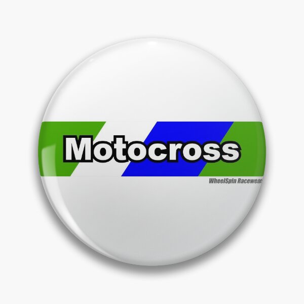Item preview, MOTOCROSS GREEN MULTI STRIPES Graphic (White Background) designed and sold by racerspitstop.