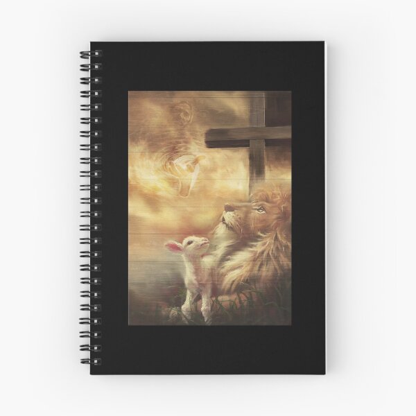 Item preview, Jesus Beautiful lion and lamb designed and sold by AngelJames.