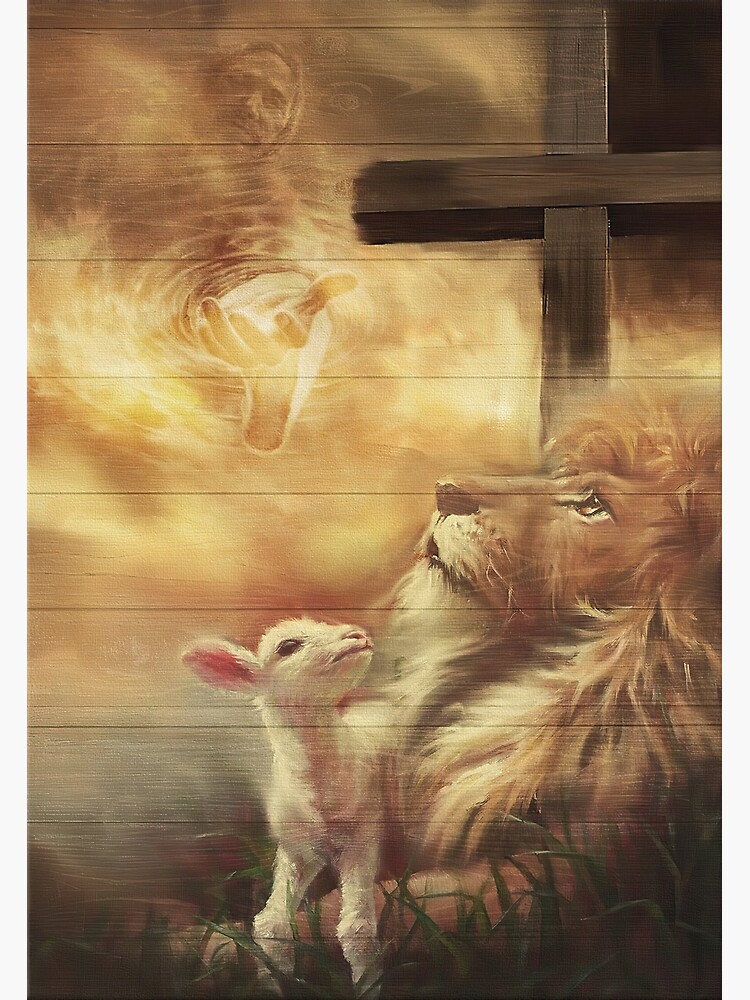 Lion And The Lamb Fantasy Art Illustrations Lion And - vrogue.co