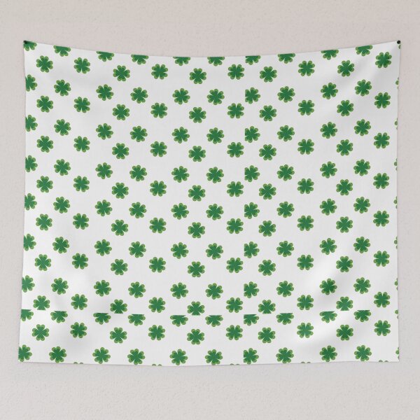 Item preview, Happy Saint patrick day fancy Clover Pattern designed and sold by TheFlipRepublic.