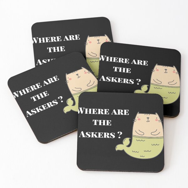 Item preview, Any askers? designed and sold by Drawartista.