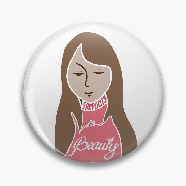 Item preview, Simplicity is beauty lady designed and sold by benznest.