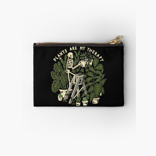 Item preview, Plants are my therapy skeleton designed and sold by AngelJames.