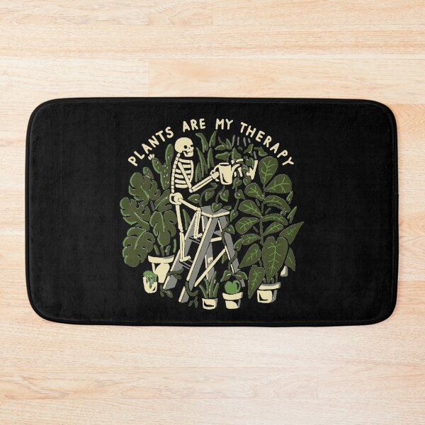 Item preview, Plants are my therapy skeleton designed and sold by AngelJames.