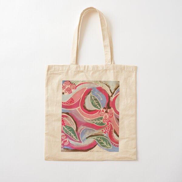 Stocksom Gum Blossom Cotton Tote Bag