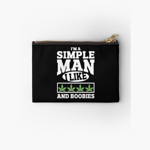 Item preview, I'm a simple man i like weed and boobies cannabis designed and sold by AngelJames.
