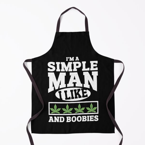 Item preview, I'm a simple man i like weed and boobies cannabis designed and sold by AngelJames.