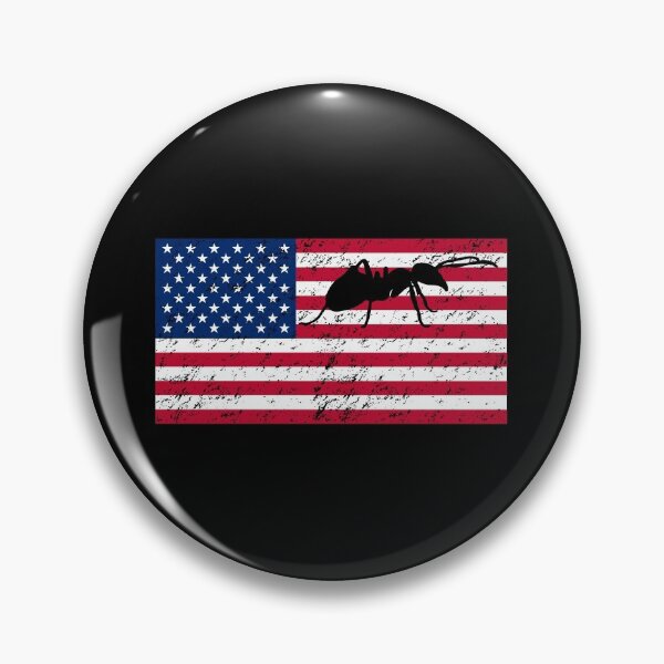 Item preview, Ant Patriotic American Flag  designed and sold by Salvadax.