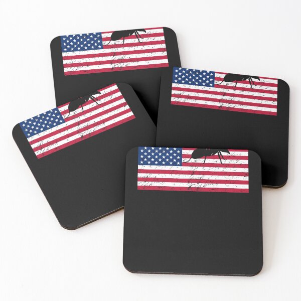 Item preview, Ant Patriotic American Flag  designed and sold by Salvadax.