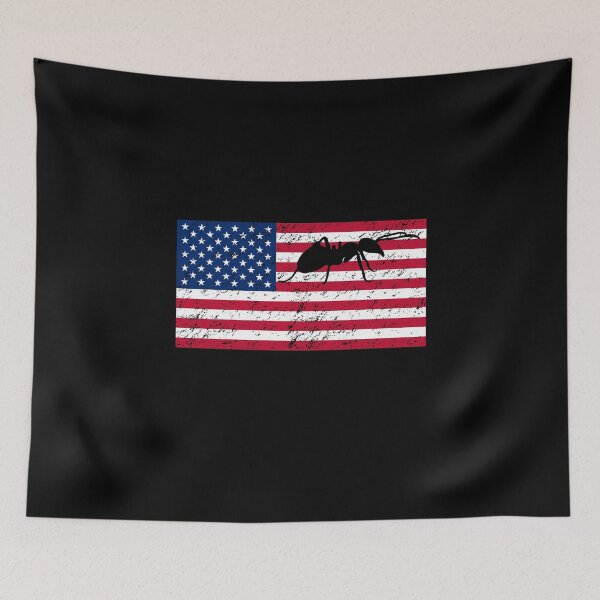 Item preview, Ant Patriotic American Flag  designed and sold by Salvadax.