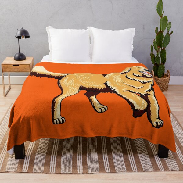 Item preview, golden retriever cartoon 1 designed and sold by joelrowe.