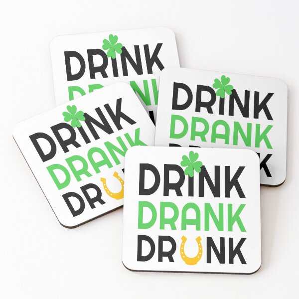 Item preview, funny  Happy saint patrick day Drink drank drunk for men and women  designed and sold by TheFlipRepublic.