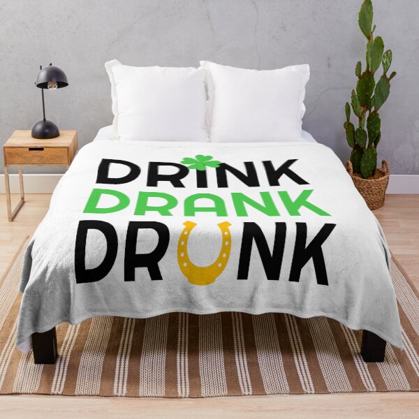 Item preview, funny  Happy saint patrick day Drink drank drunk for men and women  designed and sold by TheFlipRepublic.