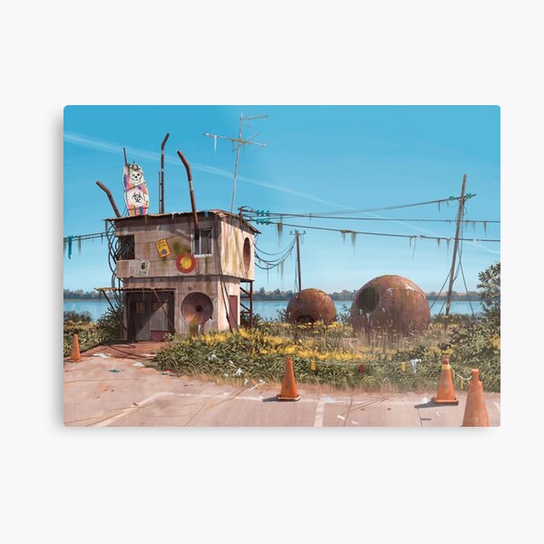 Astronomens Bunker Metal Print