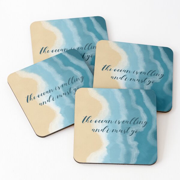 Item preview, The Ocean is CAlling and I Must Go designed and sold by Homebody Hobbyist.