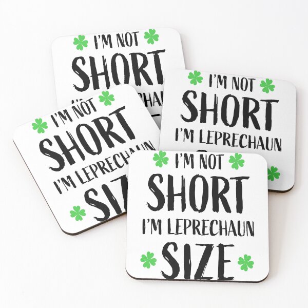 Item preview, Happy saint patrick day I am not short i am leprechaun size for men and women designed and sold by TheFlipRepublic.