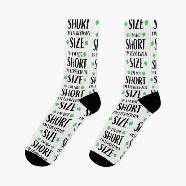 Item preview, Happy saint patrick day I am not short i am leprechaun size for men and women designed and sold by TheFlipRepublic.