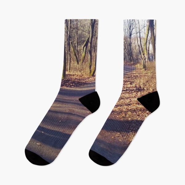 Item preview, Stripped winter park on a bright cloudless winter day, natural background  designed and sold by helenkaiy.