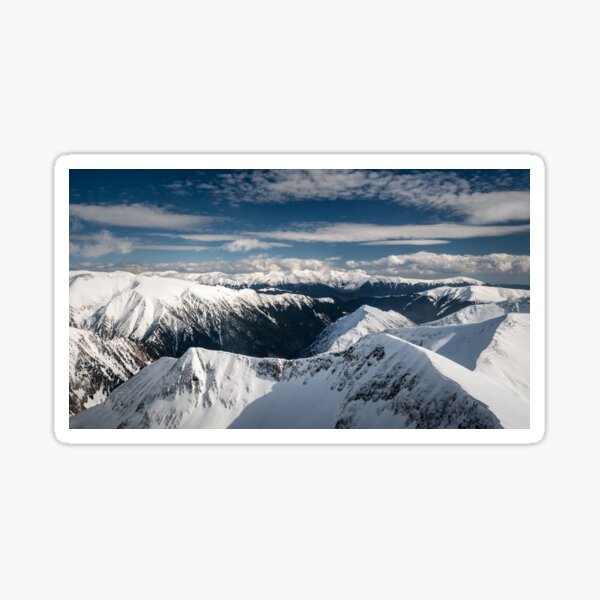 Just mountains Sticker