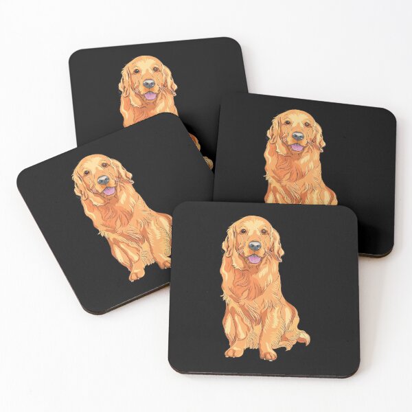 Item preview, golden retriever cartoon 3 designed and sold by joelrowe.