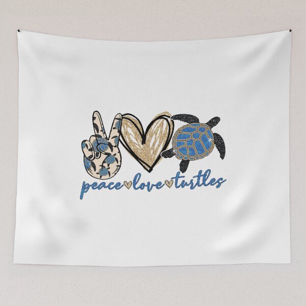 Item preview, Peace Love Turtles designed and sold by BrucesAlexander.