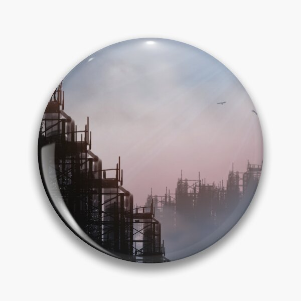 Item preview, I hope this not gonna happen Retro Futurism Smog Industrial Urban Refinery Landscape Sunset designed and sold by WillPowerApp.