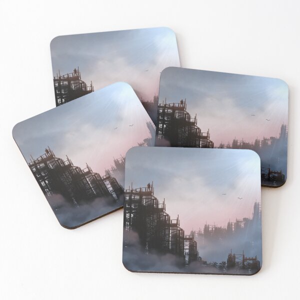 Item preview, I hope this not gonna happen Retro Futurism Smog Industrial Urban Refinery Landscape Sunset designed and sold by WillPowerApp.