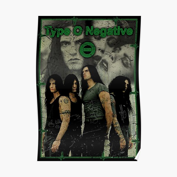 type o negative poster type o negative poster