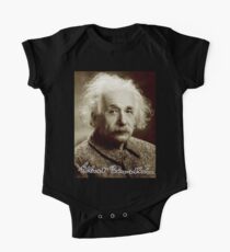 Albert, Einstein, Portrait, signature, Physicist, Genius, mathematician One Piece - Short Sleeve