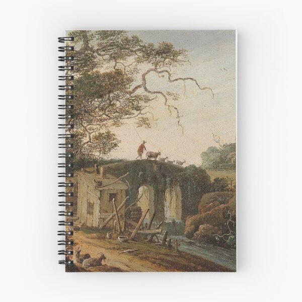 Item preview, Abraham Blommaert (Dutch, b. ca. 1564–1651) -   Landscape with a bridge over a stream designed and sold by VISIBLECREATION.