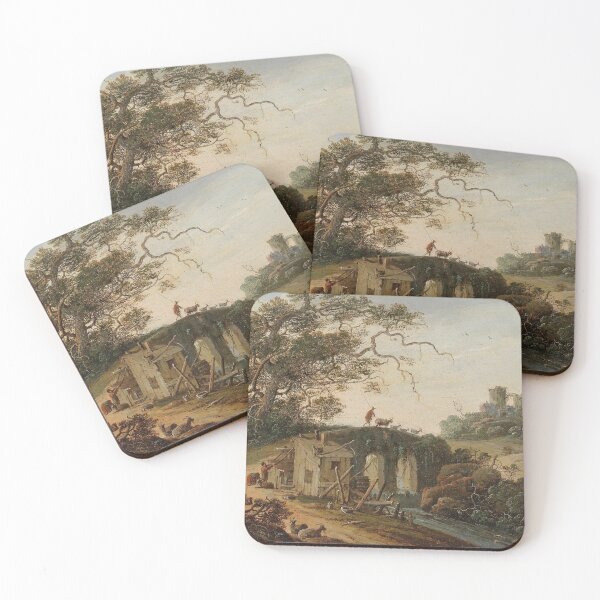Item preview, Abraham Blommaert (Dutch, b. ca. 1564–1651) -   Landscape with a bridge over a stream designed and sold by VISIBLECREATION.