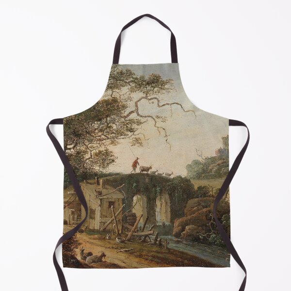 Item preview, Abraham Blommaert (Dutch, b. ca. 1564–1651) -   Landscape with a bridge over a stream designed and sold by VISIBLECREATION.