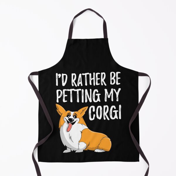 Item preview, Id Rather Be Petting My Corgi Graphic designed and sold by wdyoungblood.