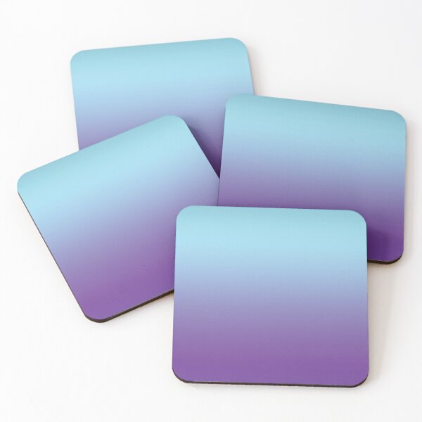 Item preview, Aqua blue and purple color gradient. designed and sold by Mandala & More.